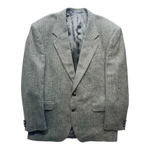 Deansgate 42R Herringbone Wool Sport Coat‎ Blazer
